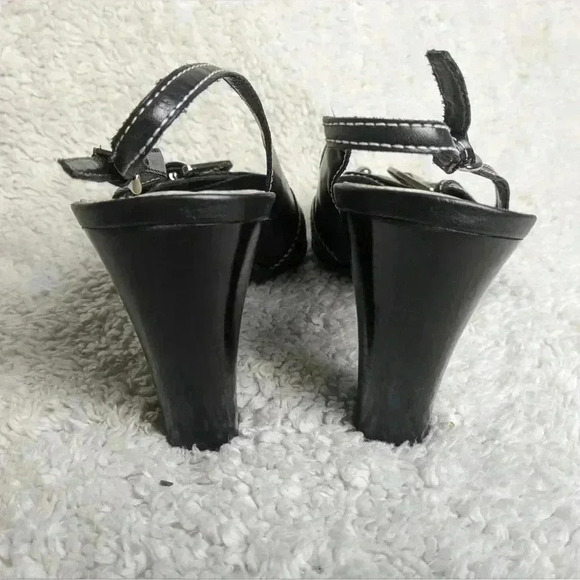 NATURALIZER Women sandals size 10 color black Like New condition! - Picture 6 of 10